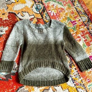 Women’s Charlotte Russe Cropped (High Low) Knit Sweater, Small